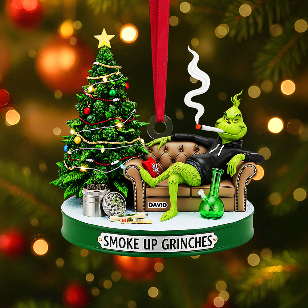 Green Guy Ornament - Personalized Gifts For Herb Lovers 02tota030925 - Image 3