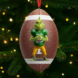 Alternative view of Green Monster Ornament - Personalized Gifts For Sport Lovers 01ohti061025