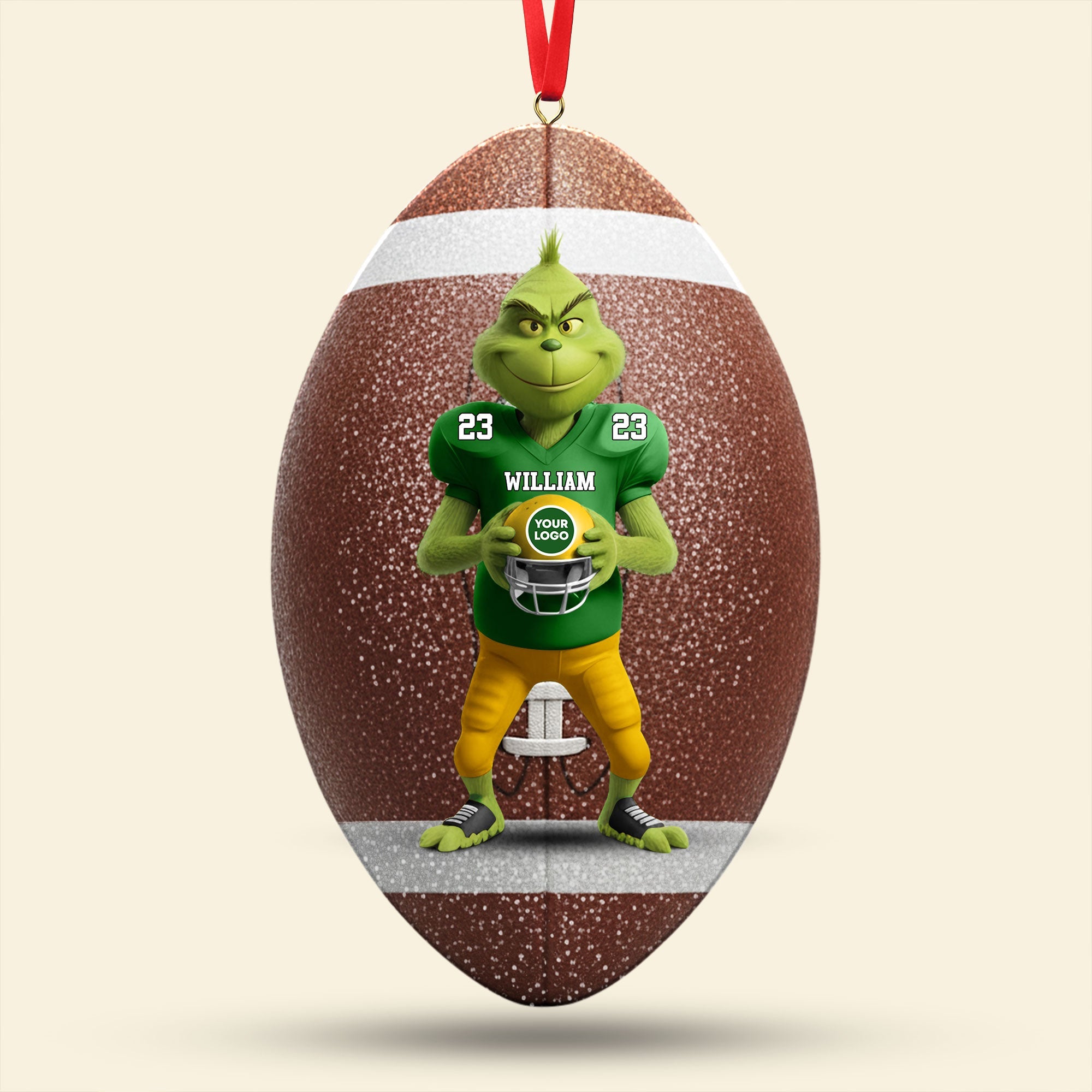 Green Monster Ornament - Personalized Gifts For Sport Lovers 01ohti061025 - Image 3