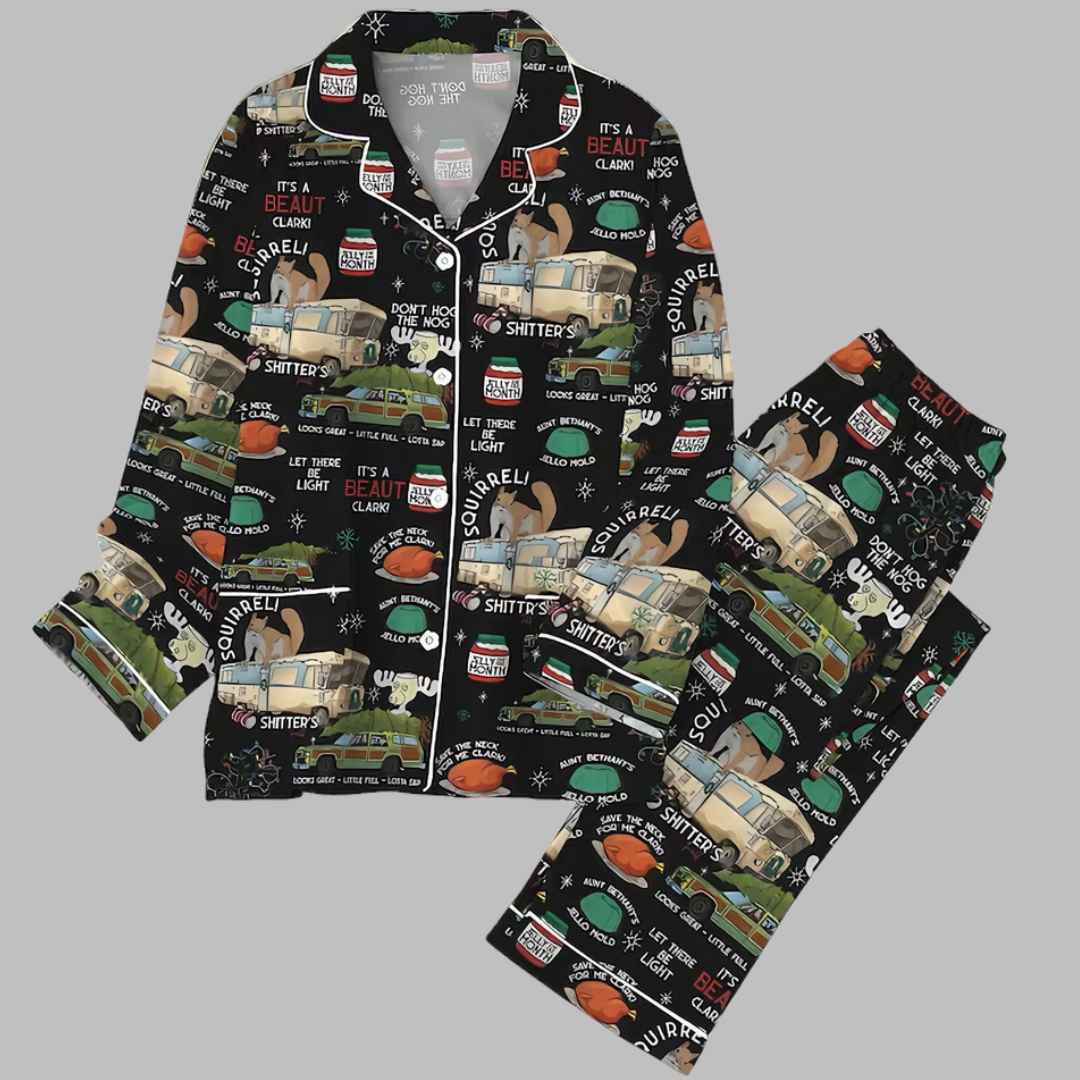Griswold Itâ€™s A Beaut Clark Christmas Pajamas Set