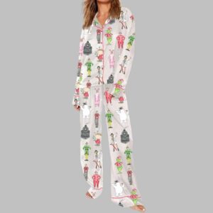 Alternative view of Grnch Shitter Full Christmas Movies Pajama Set
