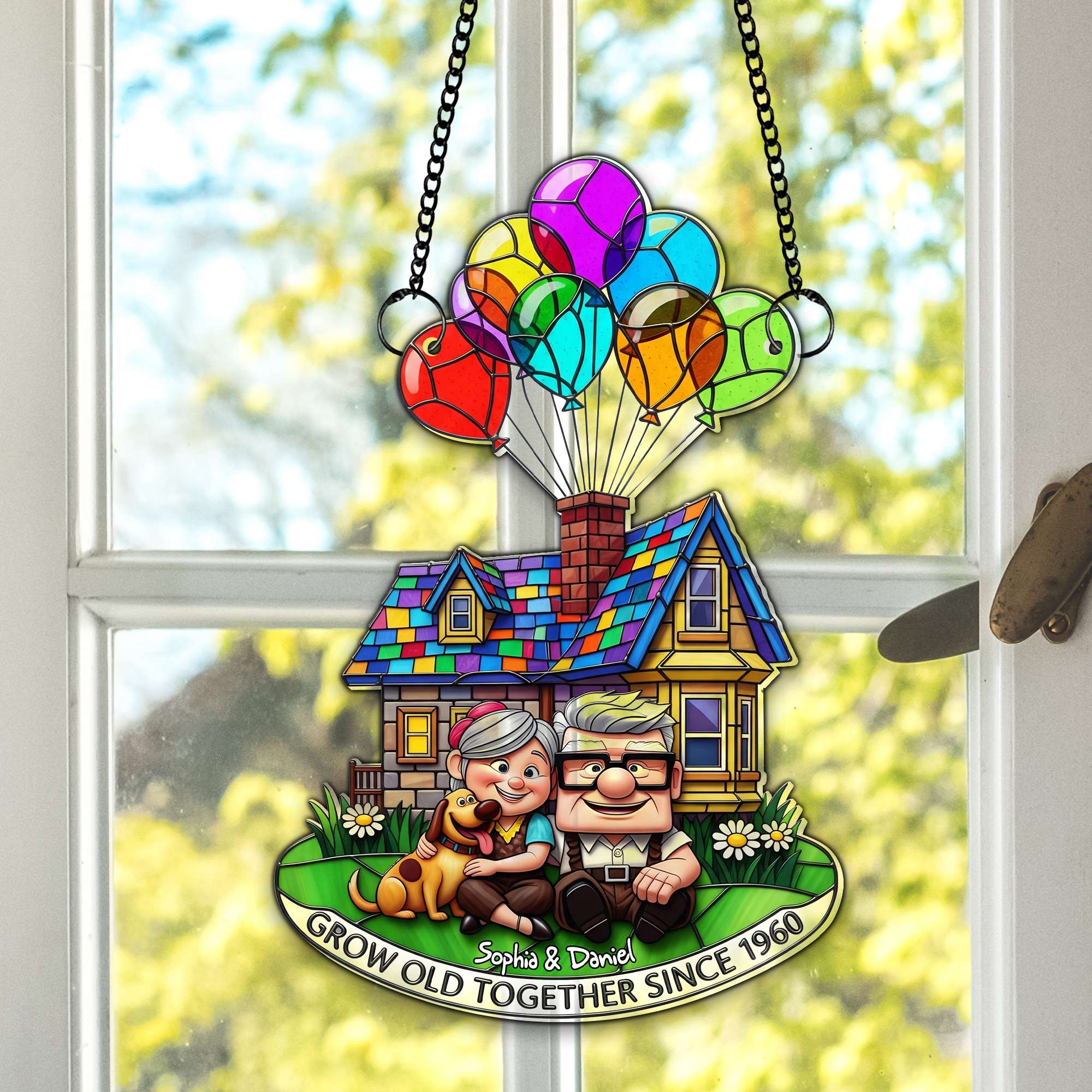 Grow Old Together Suncatcher - Personalized Anniversary Gifts For Old Couples 07OHLU140725 - Image 4