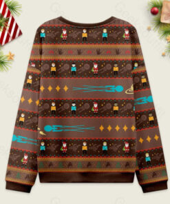 Alternative view of Guess Who's not Coming Back Ugly Christmas Sweater Sweatshirt