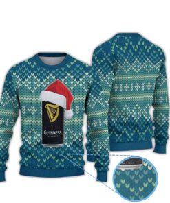 Guinness Draught Ugly Christmas Sweater