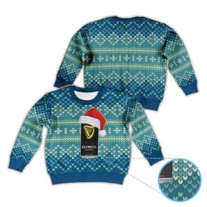 Alternative view of Guinness Draught Ugly Christmas Sweater
