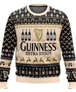 Guinness Extra Stout Ugly Christmas Sweater
