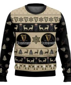 Guinness Irish Beer Ugly Christmas Sweater