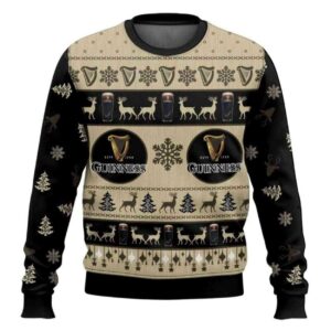 Guinness Irish Beer Ugly Christmas Sweater