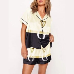 Alternative view of Guinness Split The G Print Pajama Set