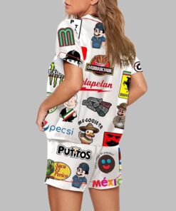 Alternative view of Gulf of Mexico Pajama Set