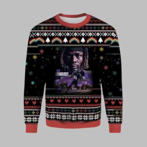Gus Edwards Ravens Ugly Christmas Sweater - Grishko.com