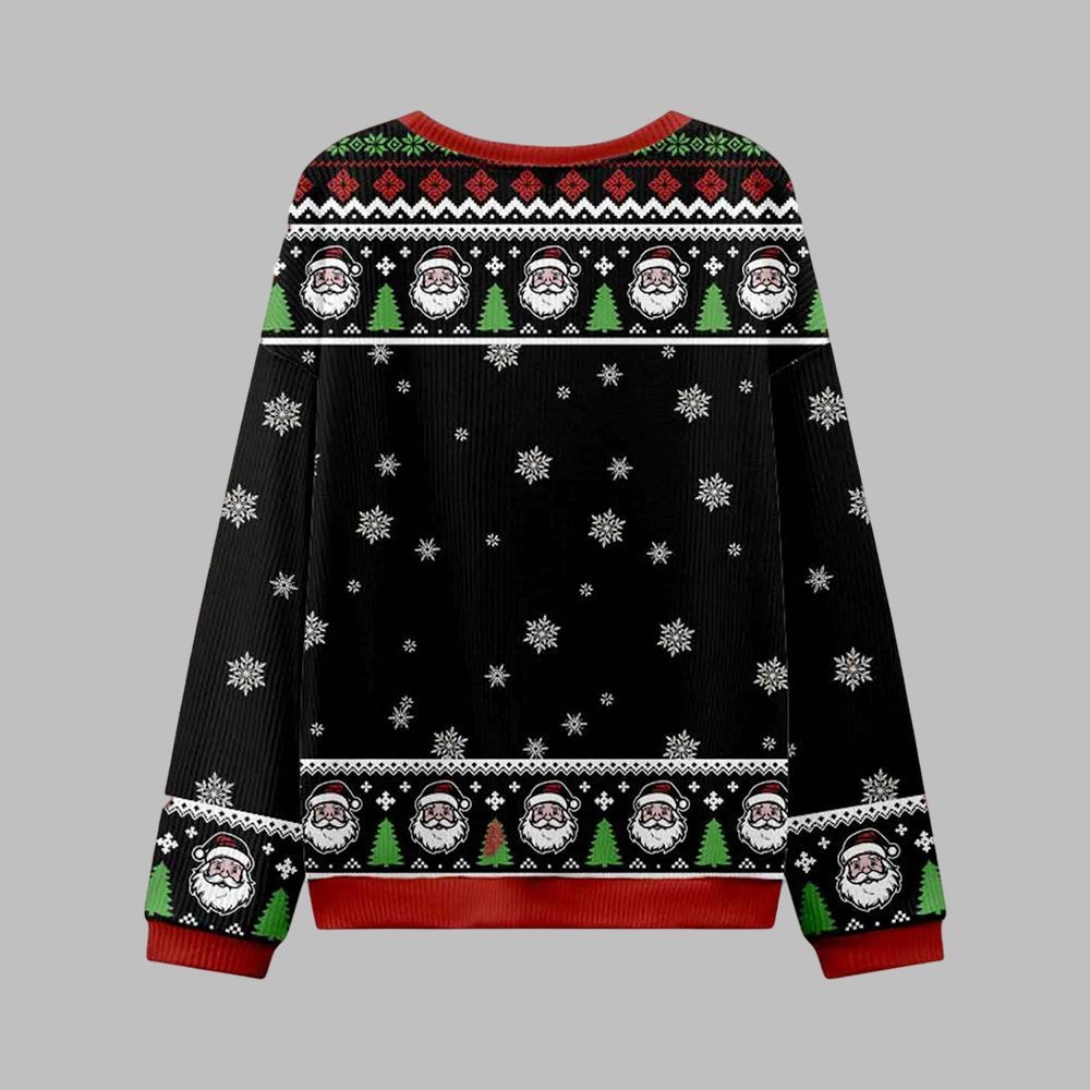 Hail Santa Ugly Sweater 2025 Christmas - Image 3