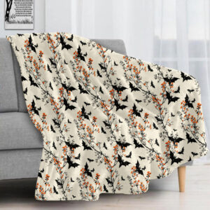 Halloween Bat Blanket
