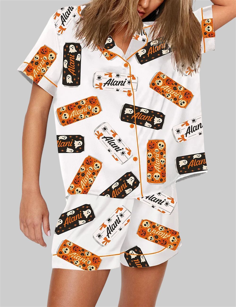 Halloween Energy Drink Can Pajama Set - Image 3