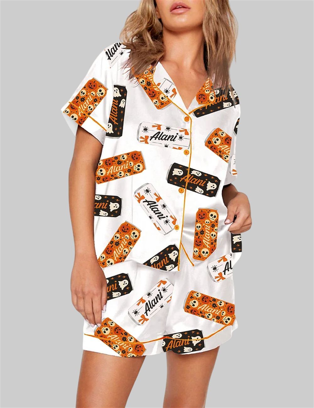 Halloween Energy Drink Can Pajama Set