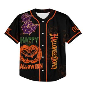 Alternative view of Halloween Take Me To Hometown Custom Baseball Jersey