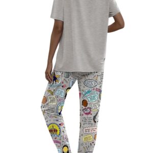 Alternative view of Hamilton Musical Casual Pajama Set