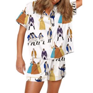 Hamilton Satin Pajama Set For Women