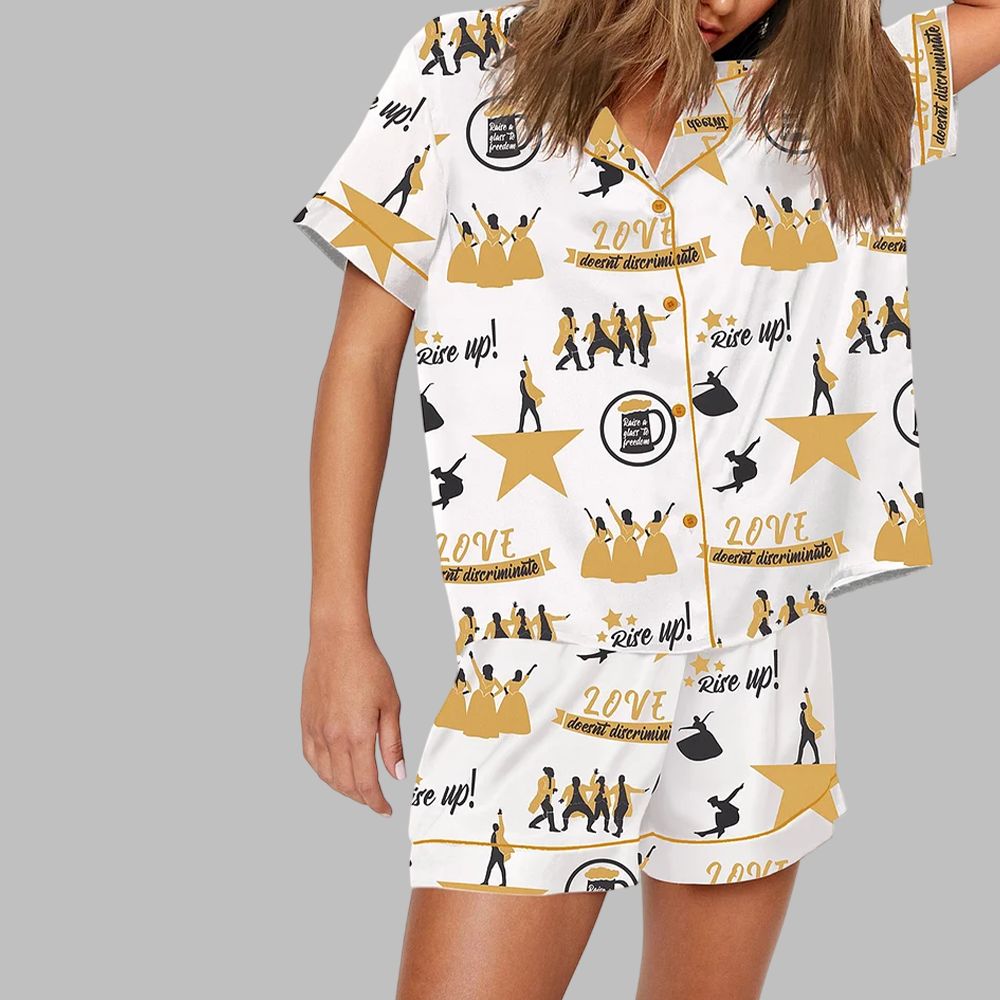 Hamilton The Musical Inspired Shows Print Pajama Set - Image 3