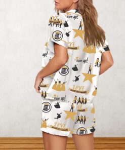 Alternative view of Hamilton The Musical Inspired Shows Print Pajama Set For Women