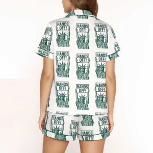 Alternative view of Hands Off Liberties Pajama Set For Women