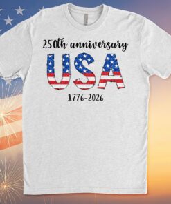 Happy 250 Years Birthday USA Shirt | America Anniversary | 4th of July Shirt | Independence Day Shirt