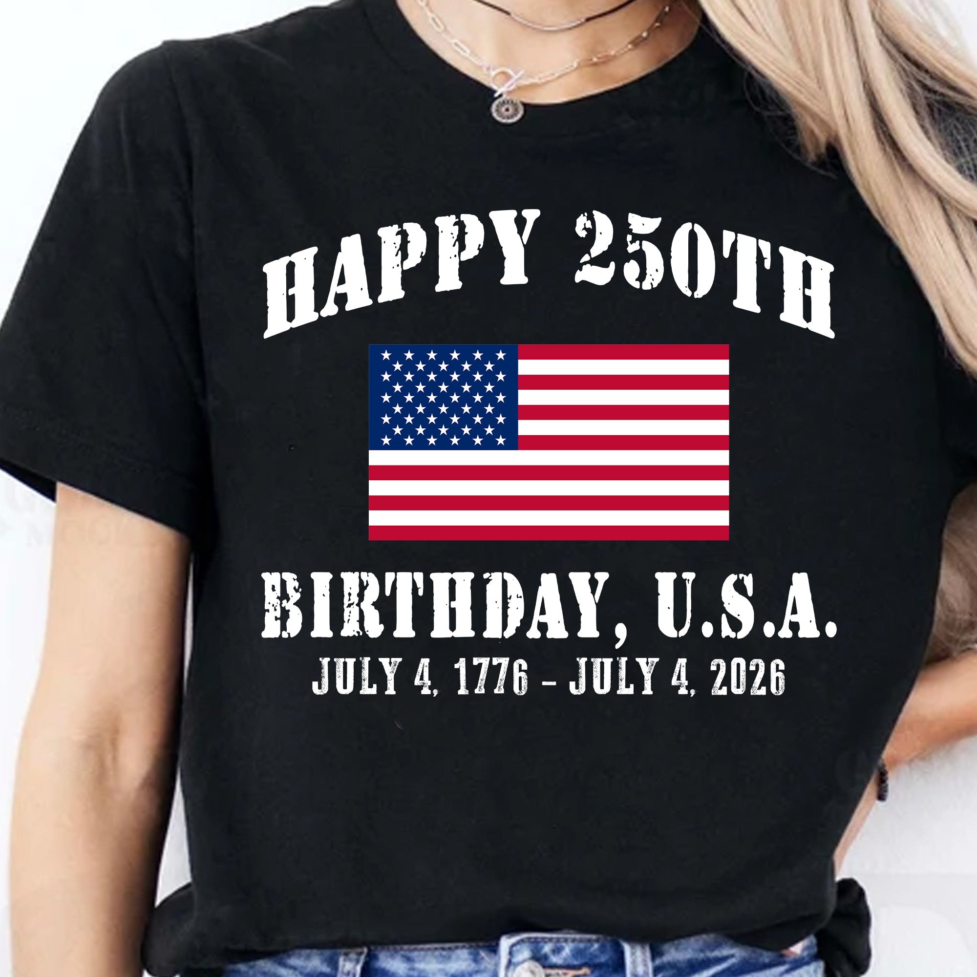 Happy 250 Years Birthday USA Shirt | Patriotic 4th of July 1776–2026 T-Shirt | America 250th Anniversary | Independence Day Shirt 682478 - Image 7
