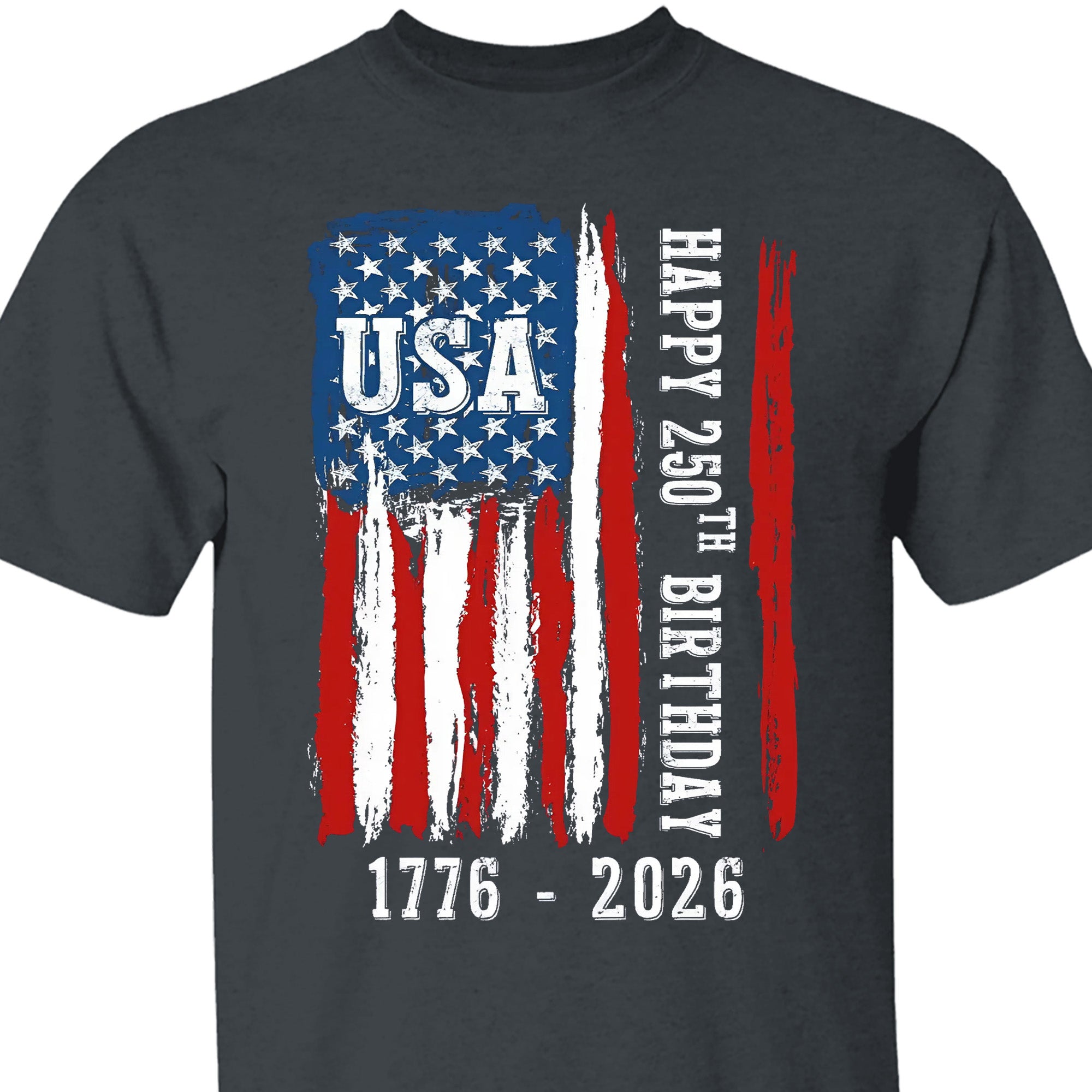 Happy 250 Years Birthday USA Shirt | Patriotic 4th of July 1776–2026 T-Shirt | America 250th Anniversary | Independence Day Shirt 682483 - Image 3
