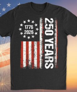 Happy 250 Years Birthday USA Shirt | Patriotic 4th of July 1776â€“2026 T-Shirt | America 250th Anniversary | Independence Day Shirt