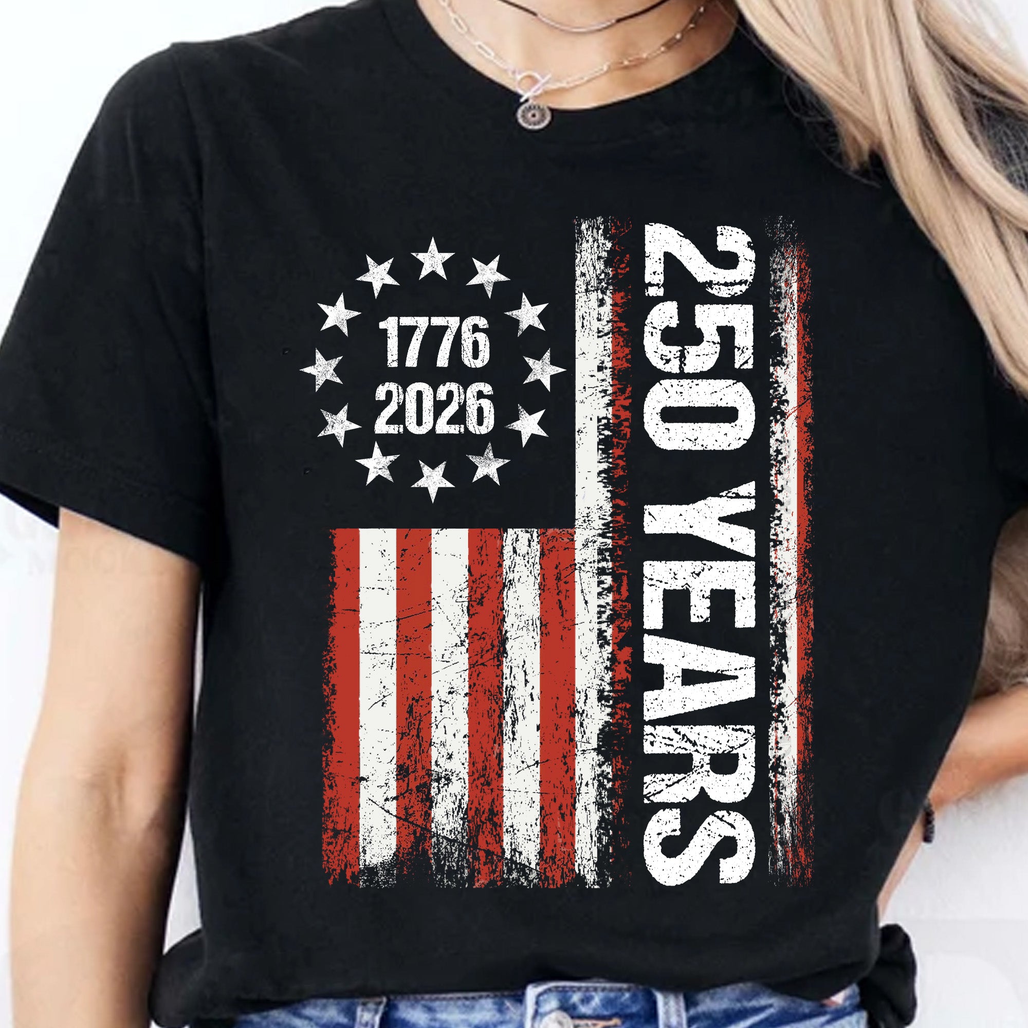 Happy 250 Years Birthday USA Shirt | Patriotic 4th of July 1776–2026 T-Shirt | America 250th Anniversary | Independence Day Shirt 682486 - Image 6
