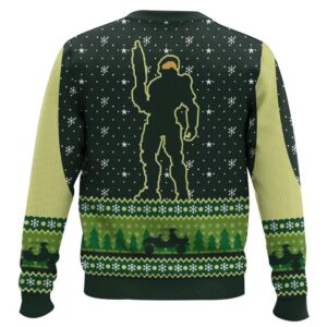 Alternative view of Happy Halo-days Halo Ugly Christmas Sweater