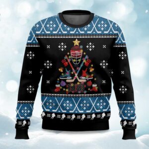 Happy Hockeyday Ugly Christmas Sweater