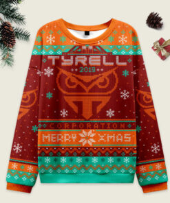 Happy Replicant Xmas Red Ugly Christmas Sweater Sweatshirt