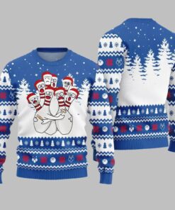 Alternative view of Hilarious Bowling Ugly Sweater Christmas 2025 
