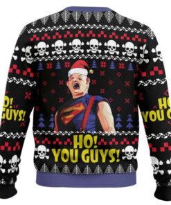 Alternative view of Ho You Guys The Groonies Ugly Christmas Sweater
