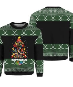 Hockey Christmas Ugly Christmas Sweater 