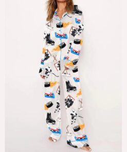 Alternative view of Hockey Collection Pajama Set