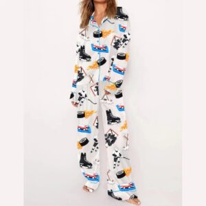 Alternative view of Hockey Collection Pajama Set