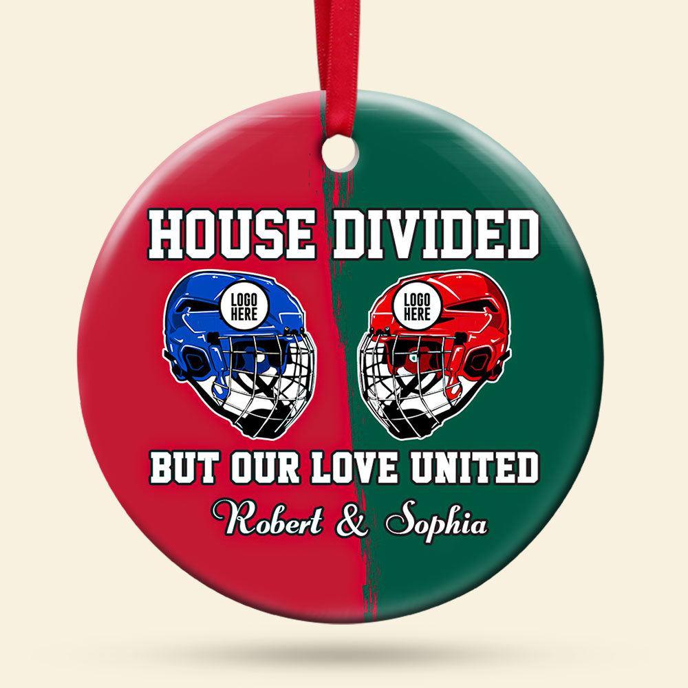 Hockey Family Ornament - Hockey Helmet - Personalized Gifts For Ice Hockey Lovers - Image 5