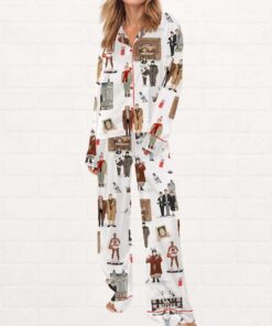 Alternative view of Home Alone Christmas Silky Satin Pajama Set