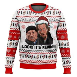 Home Alone Look It's Kevin Christmas Ugly Sweater