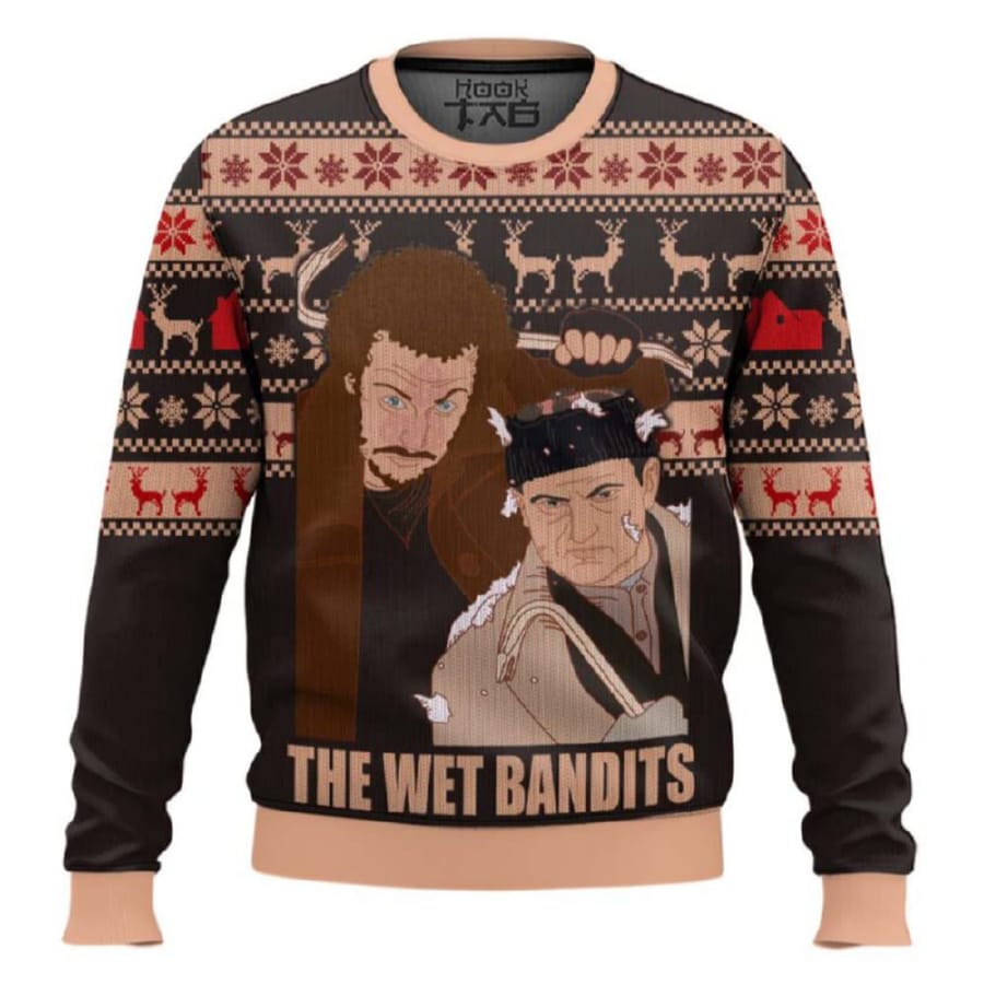Home Alone The Wet Bandits Ugly Christmas Sweater