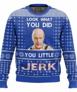 Home Alone You Little Jerk Meme Christmas Ugly Sweater