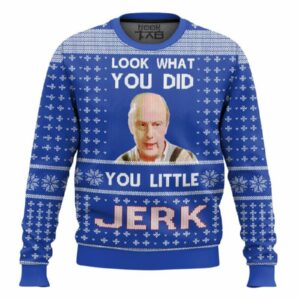 Home Alone You Little Jerk Meme Christmas Ugly Sweater