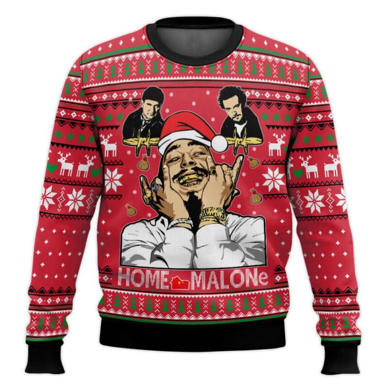Home Malone Post Malone Ugly Christmas Sweaters