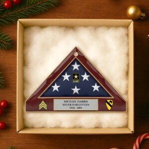 Alternative view of Honoring Heroes Christmas Military Ornament - Personalized Gifts For Veterans 02OHDT131025