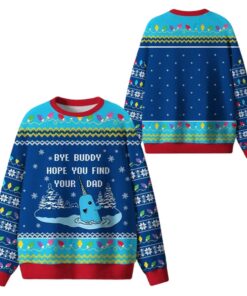 Alternative view of Hope You Find Your Dad Ugly Sweater 2025 Christmas 