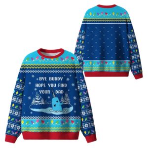 Alternative view of Hope You Find Your Dad Ugly Sweater 2025 Christmas - Grishko.com