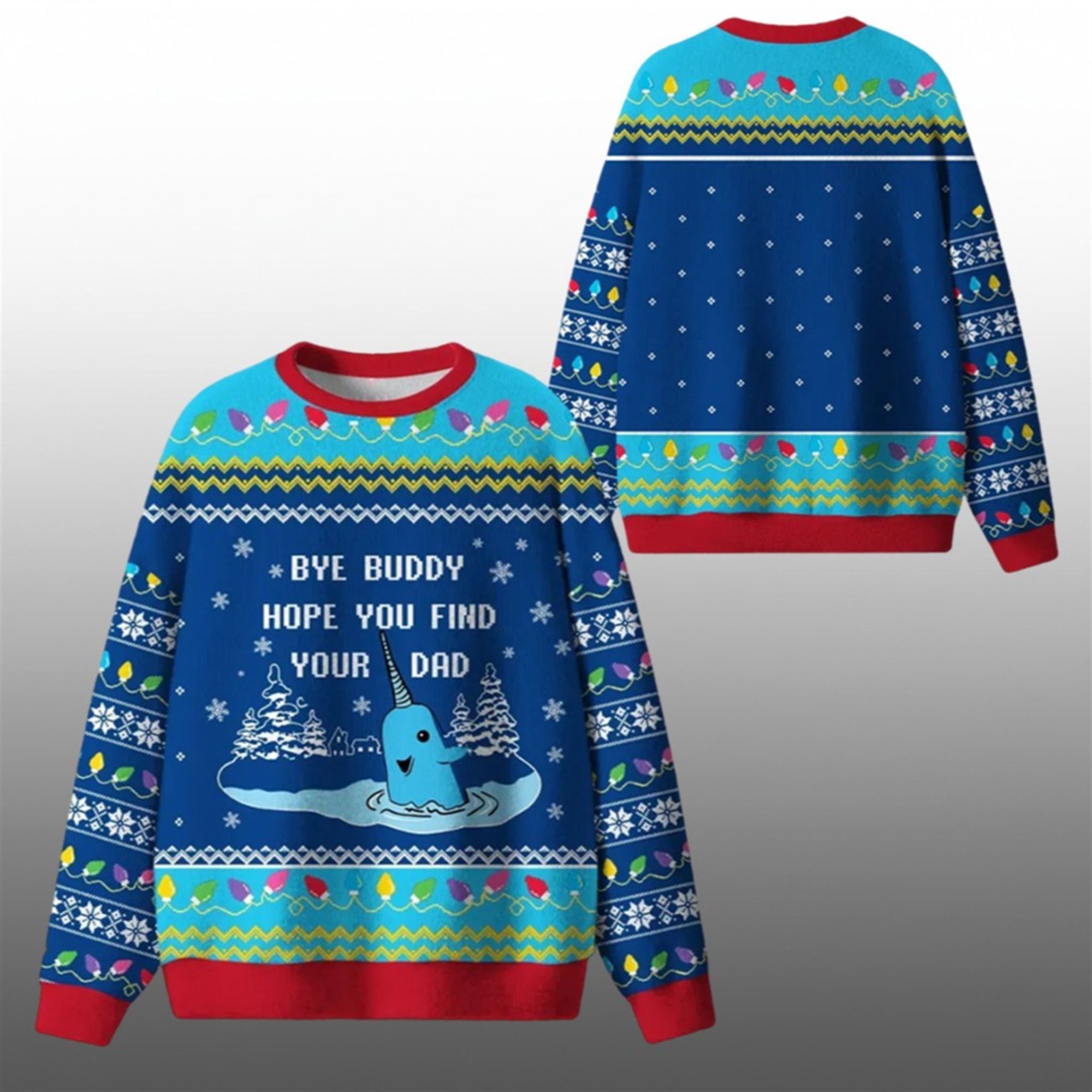 Hope You Find Your Dad Ugly Sweater 2025 Christmas - Grishko.com