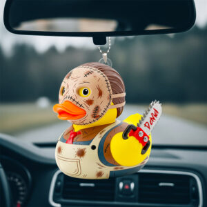 Alternative view of Horror Duck Car Ornament Personalized Gifts For Movie Fans 01PGDT210825